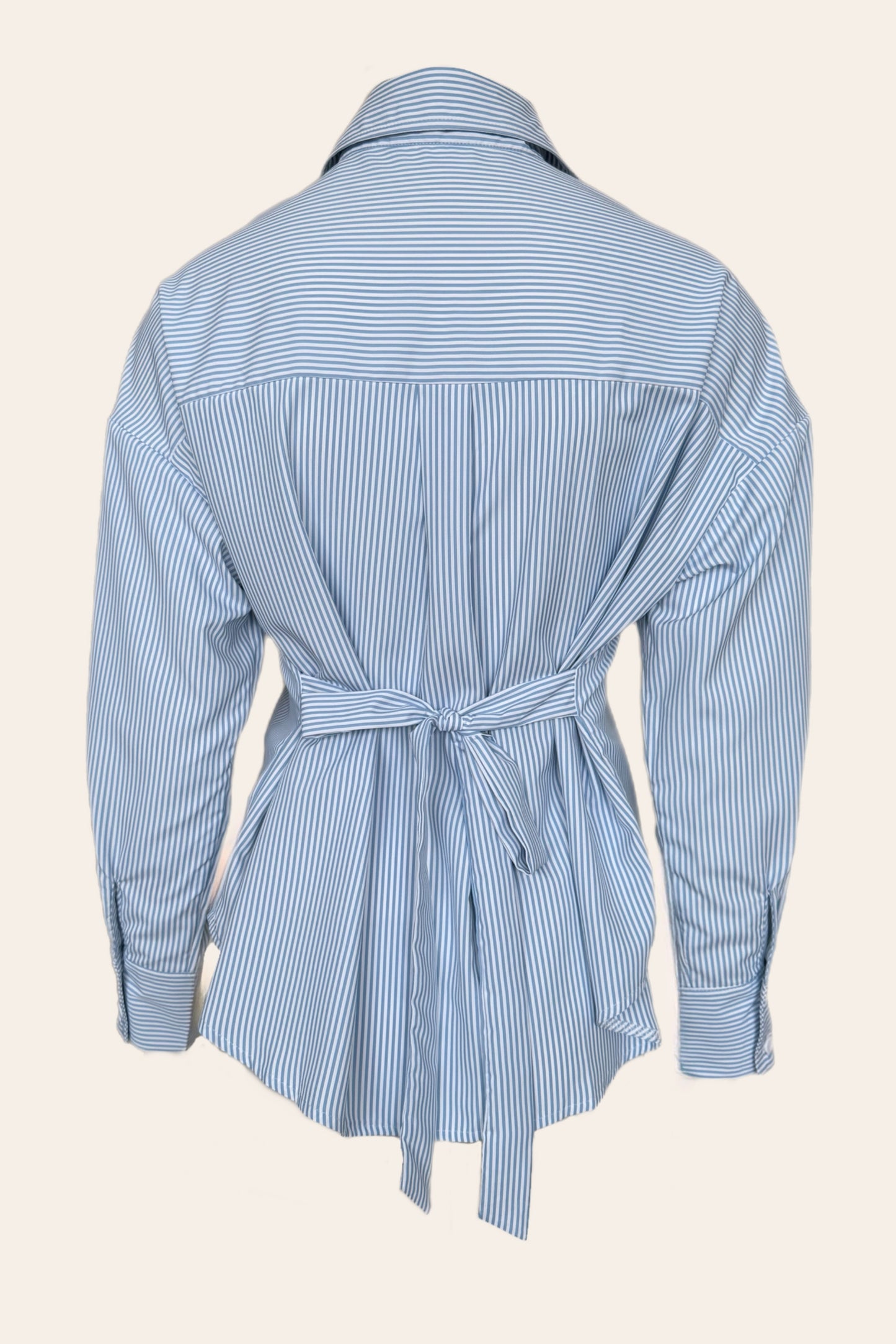 Azure Tie Blouse