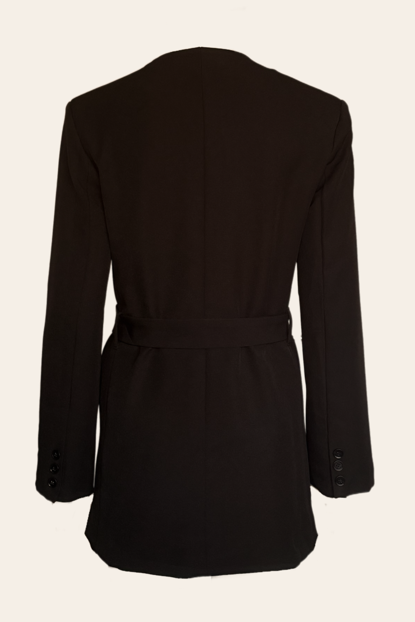 Sculpt Blazer – Black