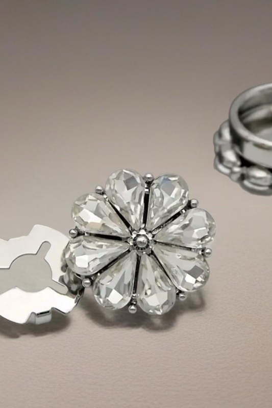 Sunday Charms - Chrystal Bloom Silver