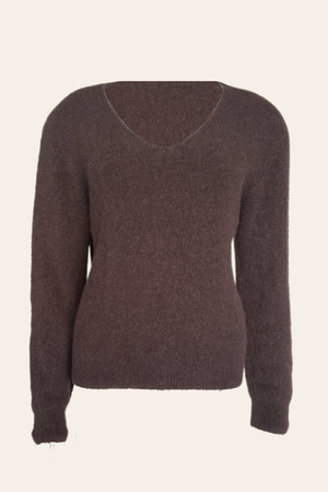 Whisper V Longsleeve - Cacao