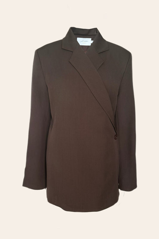 Contour Blazer Brown - Ambika Chloé