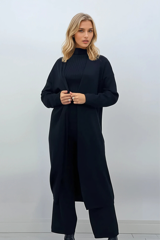 Sunday Luxe – 3-Piece Lounge Set - Midnight