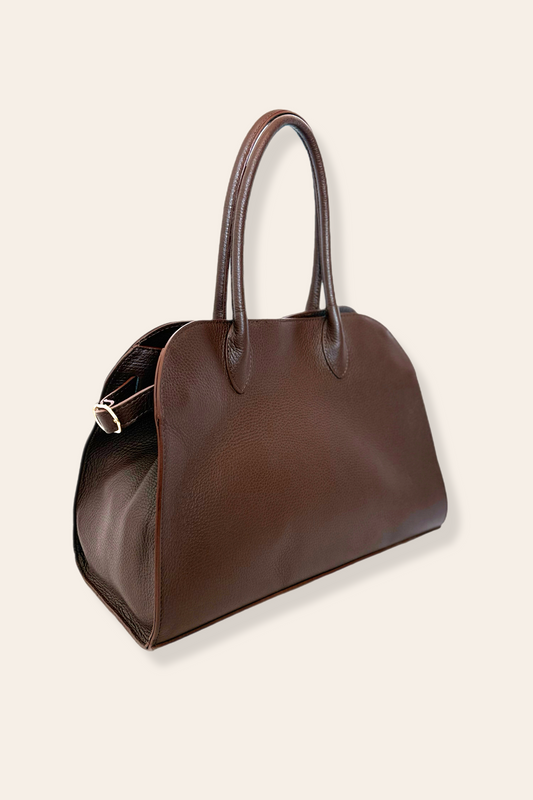 Siena Work Tote - Brown
