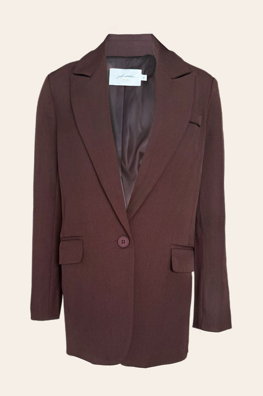 Noble Blazer Brown - Ambika Studio Semmy
