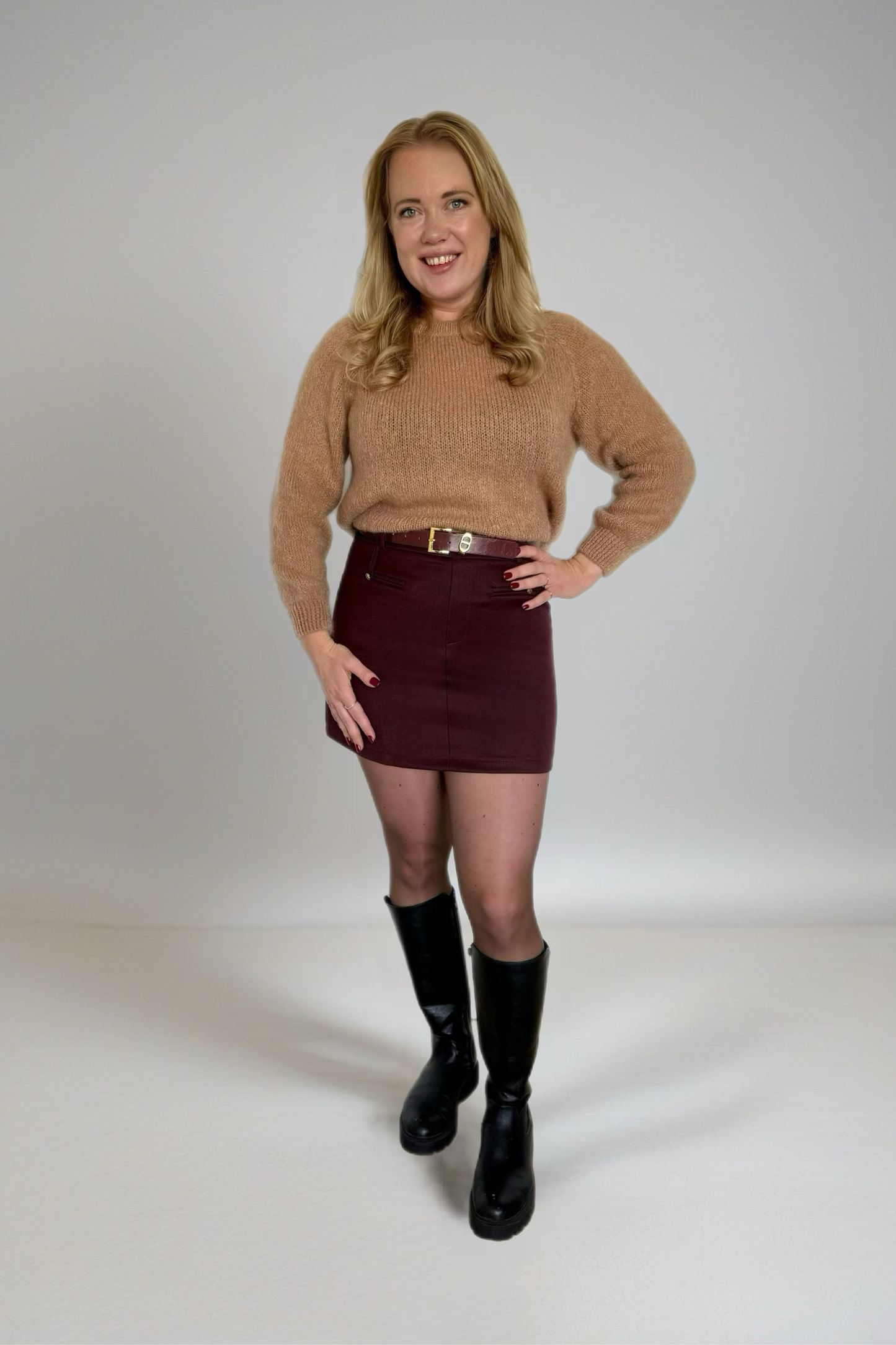 Cozy Camel Sweater