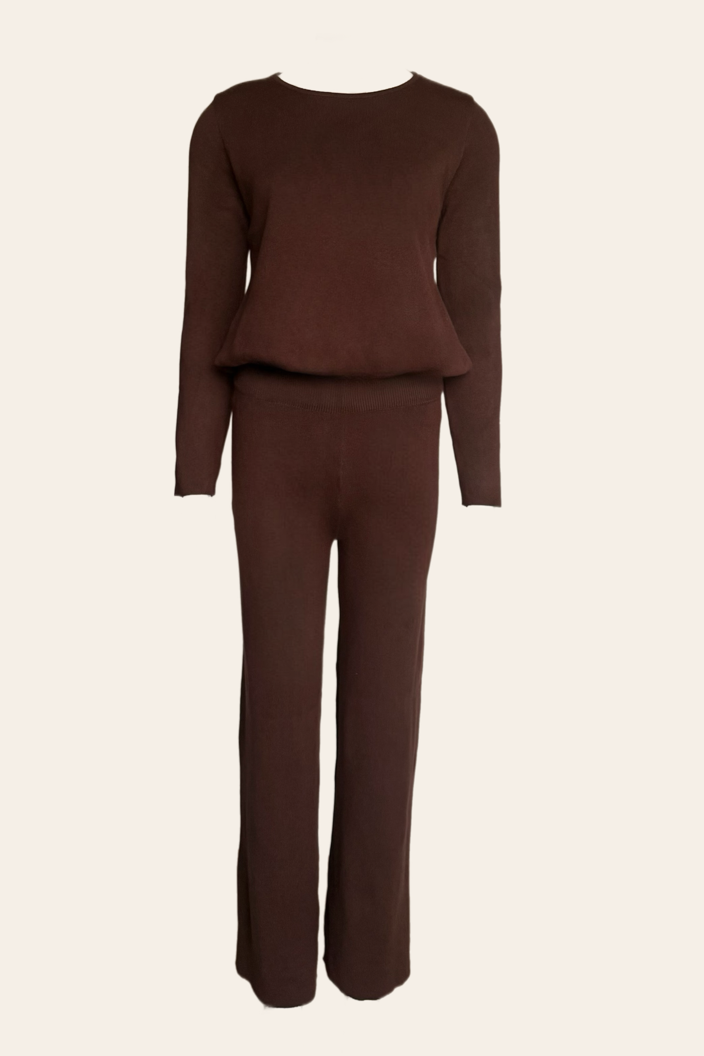 Sunday Ease Lounge Set – Brown