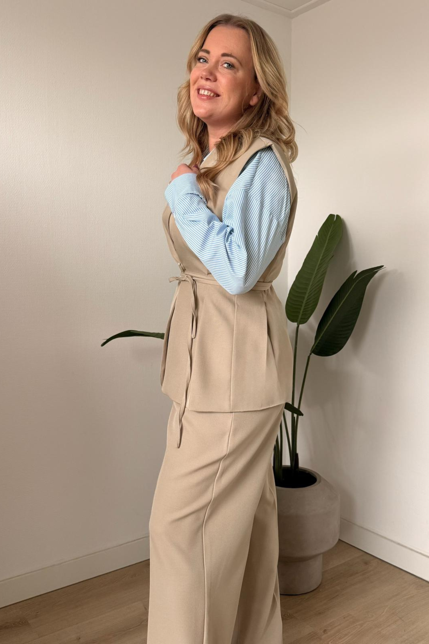 Elevate Gilet - Beige