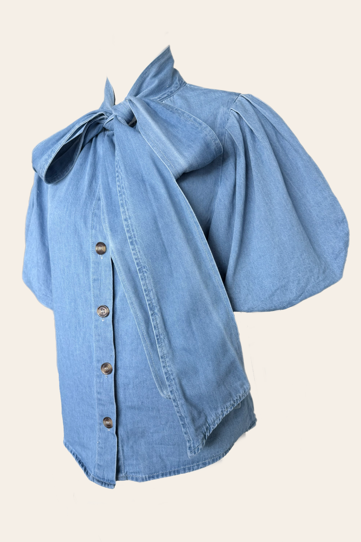 Halo Strik Denim Blouse