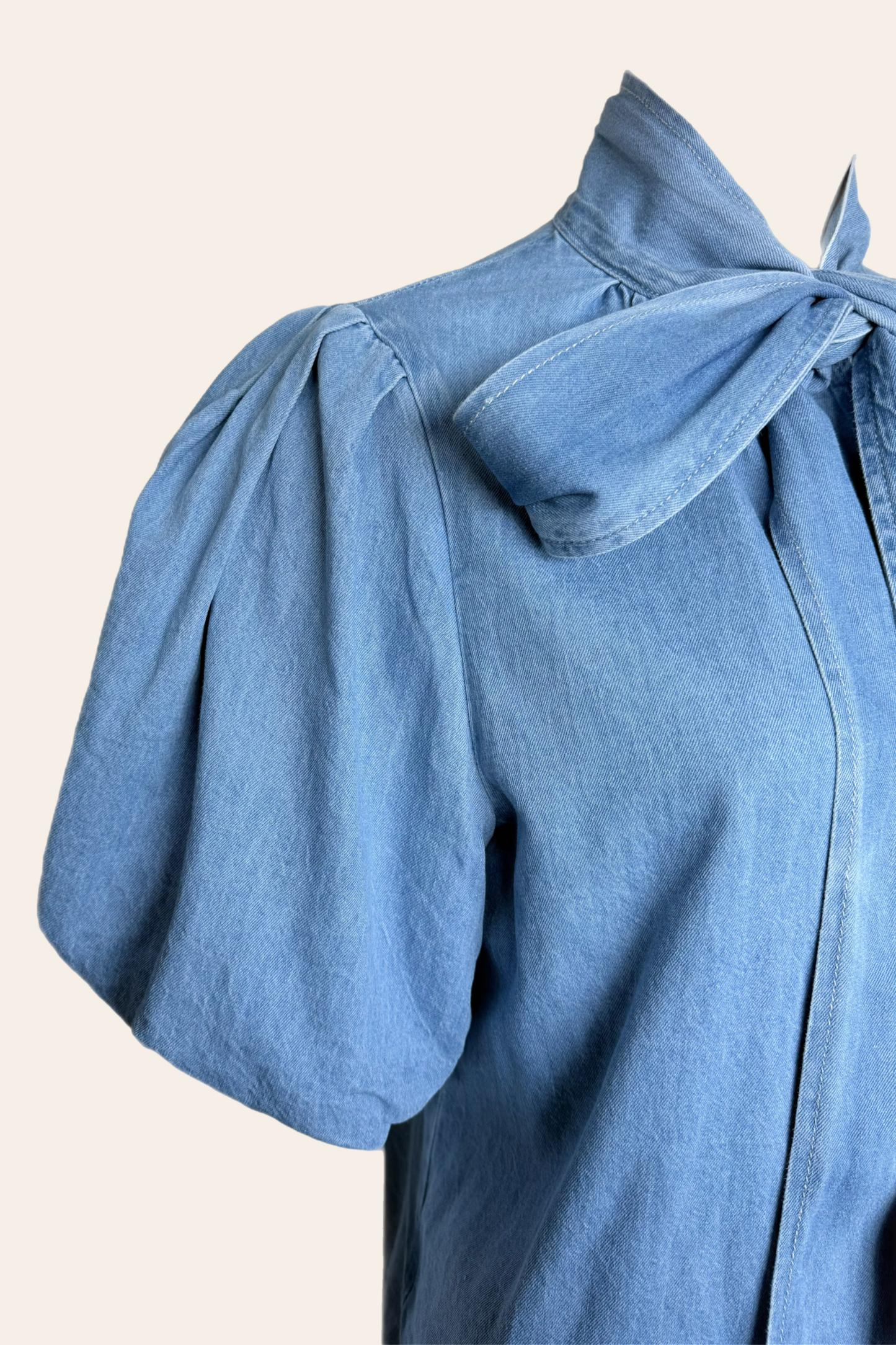 Halo Strik Denim Blouse