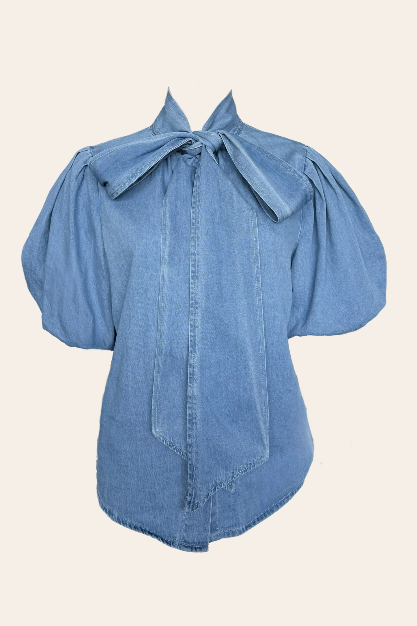Halo Strik Denim Blouse
