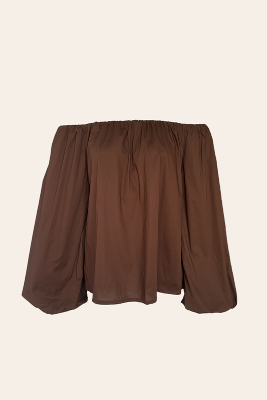 Allure Top – Brown