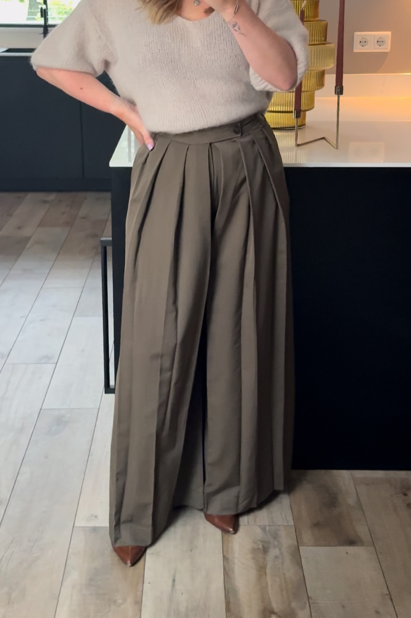 Sway Pants - Taupe