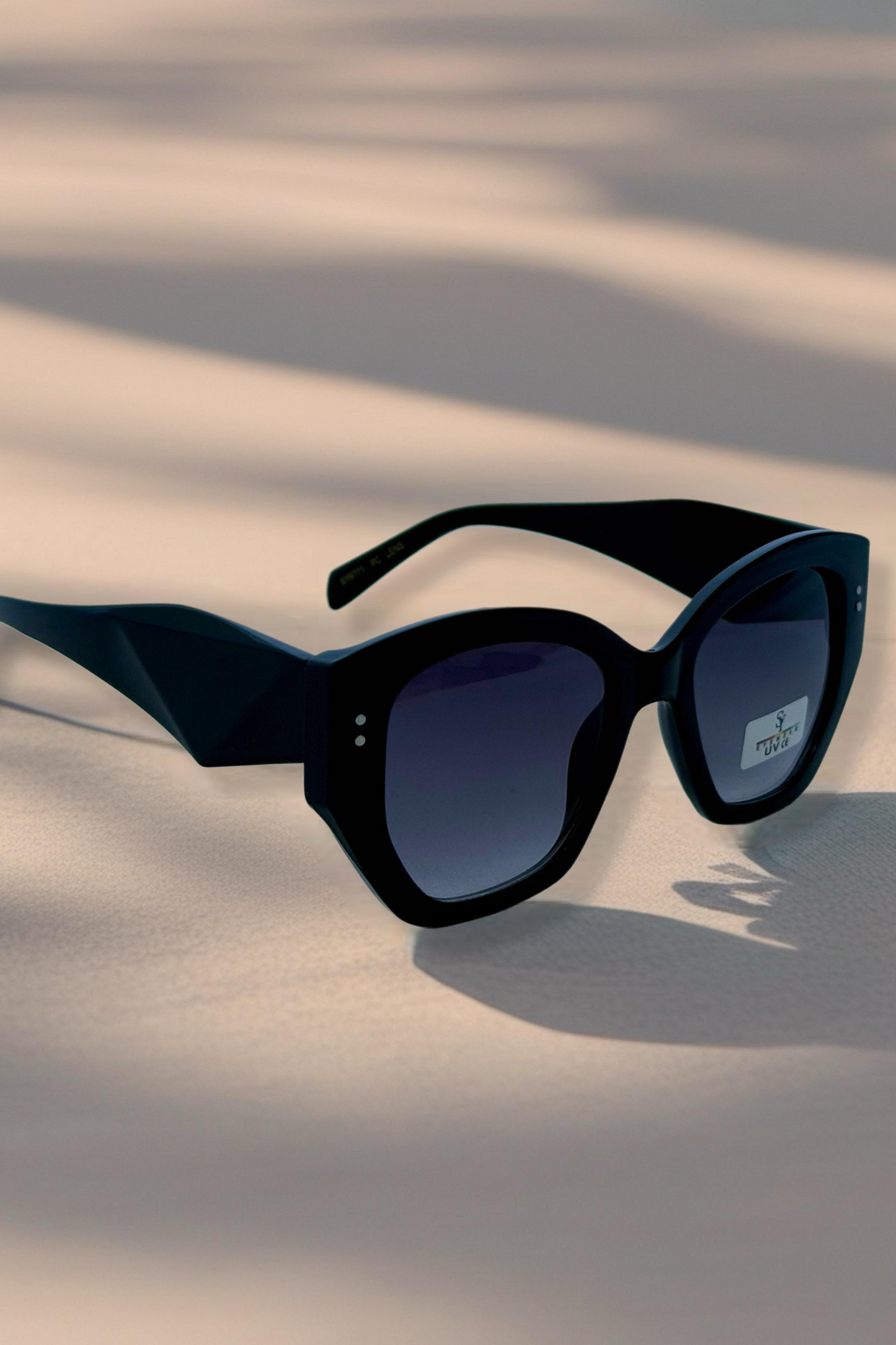 Muse Sunglasses - Jet Black