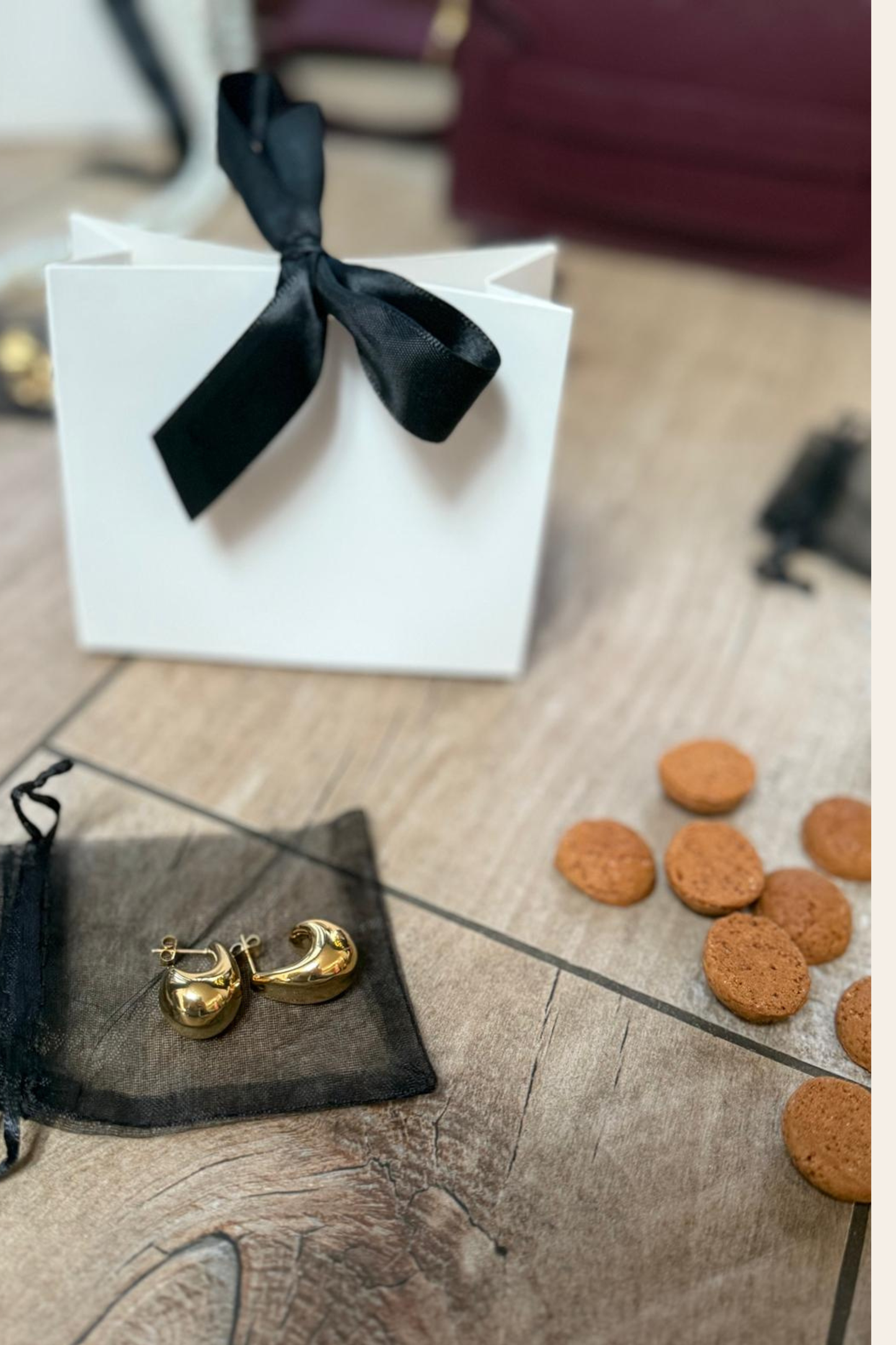 Liquid Drop Earring - Gold
