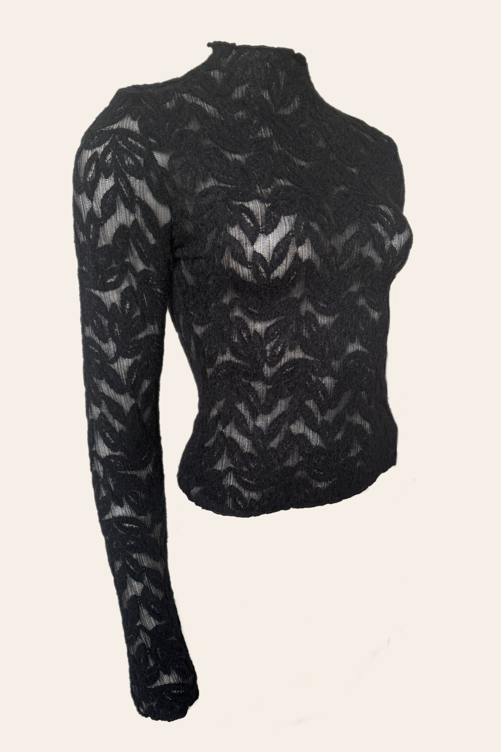 Velvet Leaf Top - Midnight