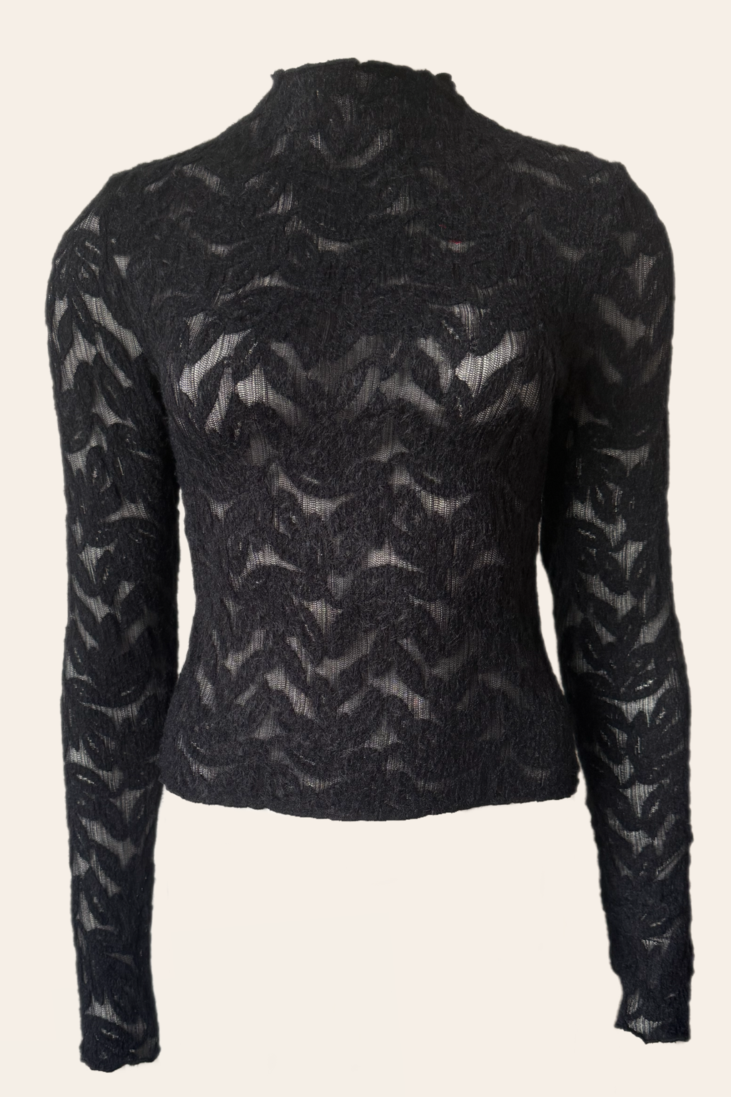 Velvet Leaf Top - Midnight