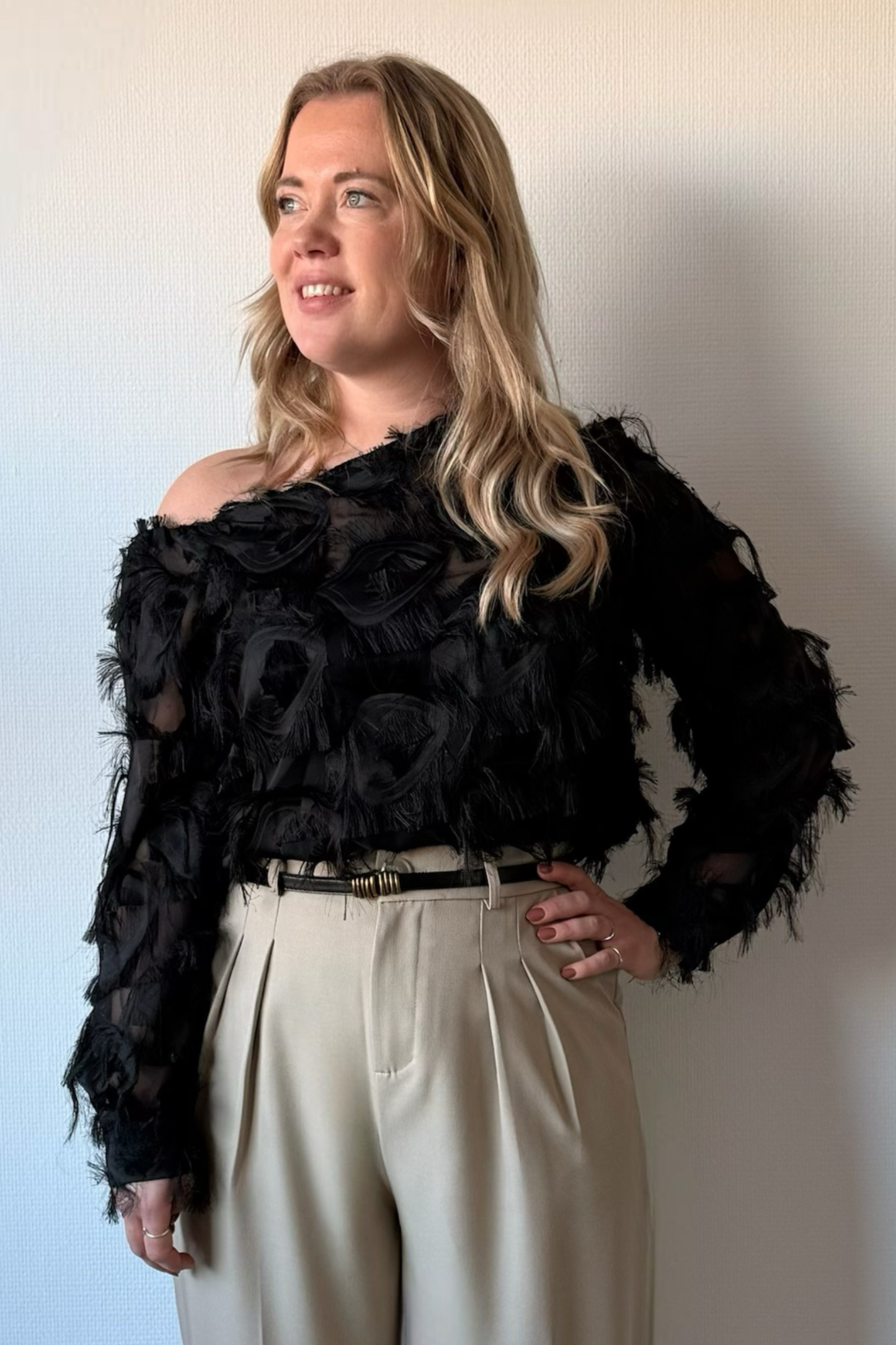 Midnight Muse Top – One Shoulder