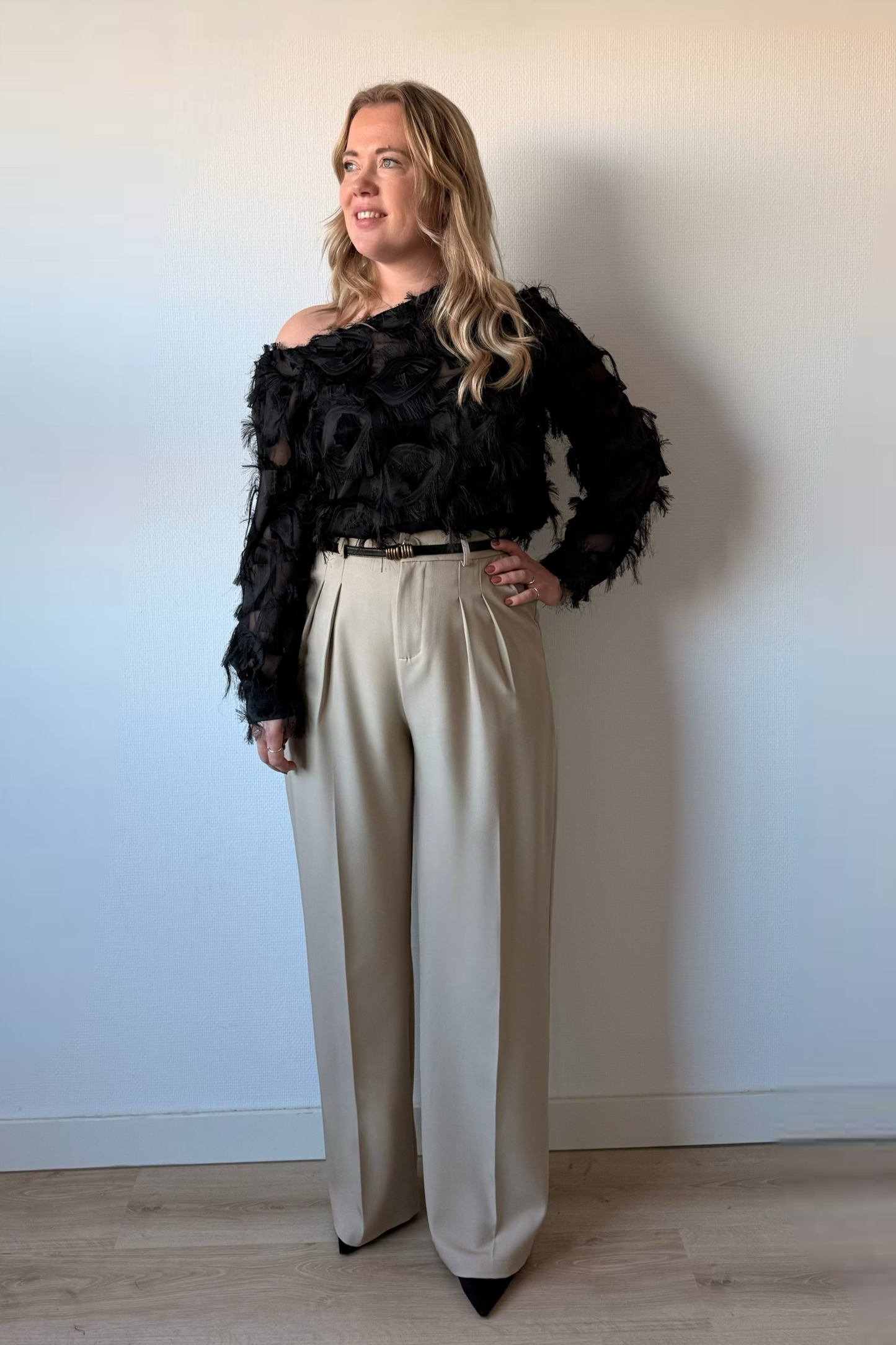 Midnight Muse Top – One Shoulder