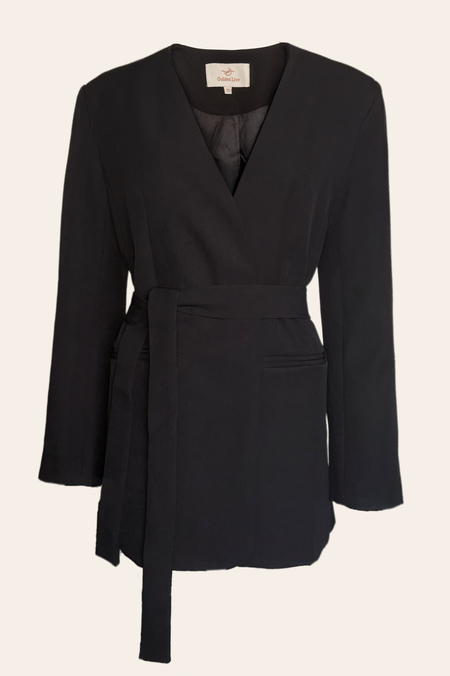 Sculpt Blazer – Black