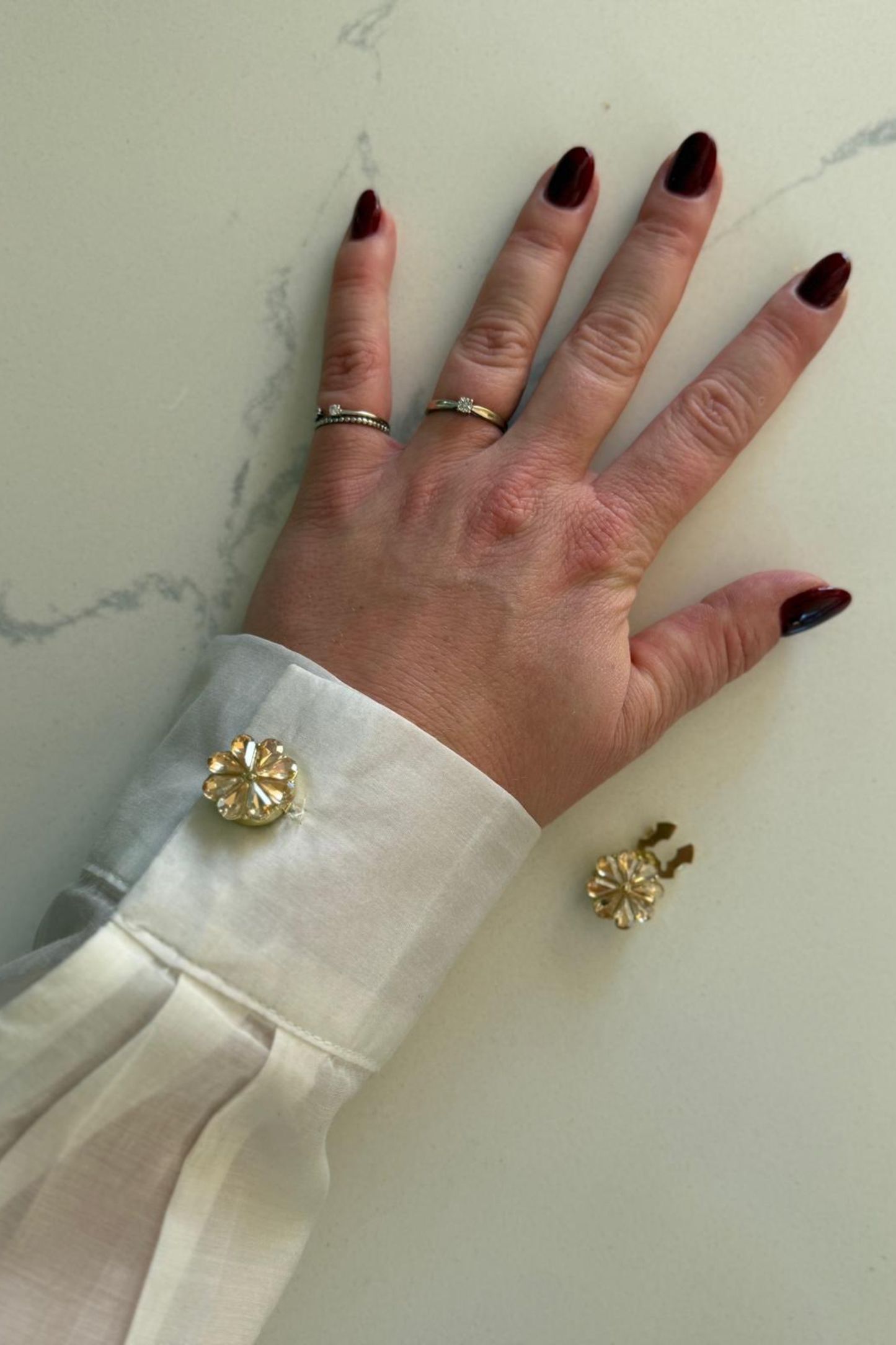 Sunday Charms - Chrystal Bloom Gold