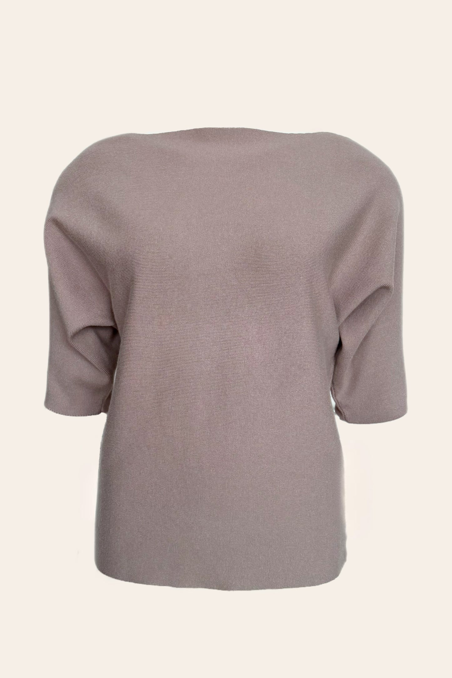 Smooth Knit Top – Taupe