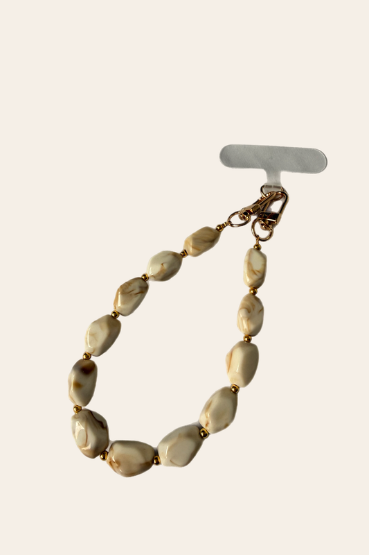 Marble Phone Cord – Oat