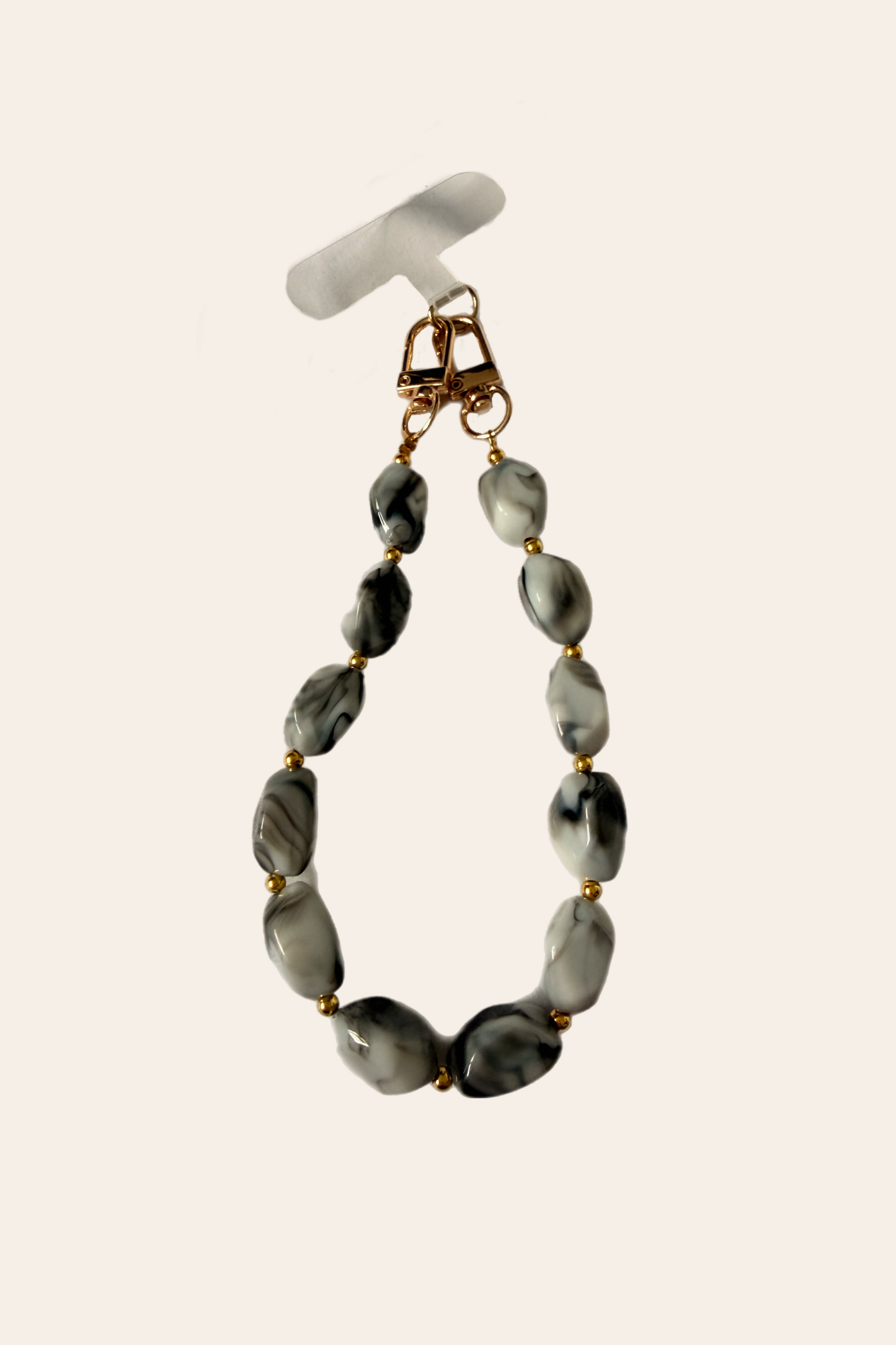Marble Phone Cord – Cloud