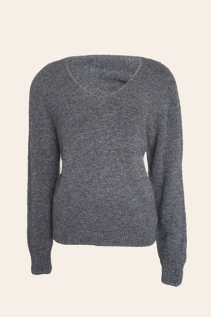 Whisper V Longsleeve - Grey